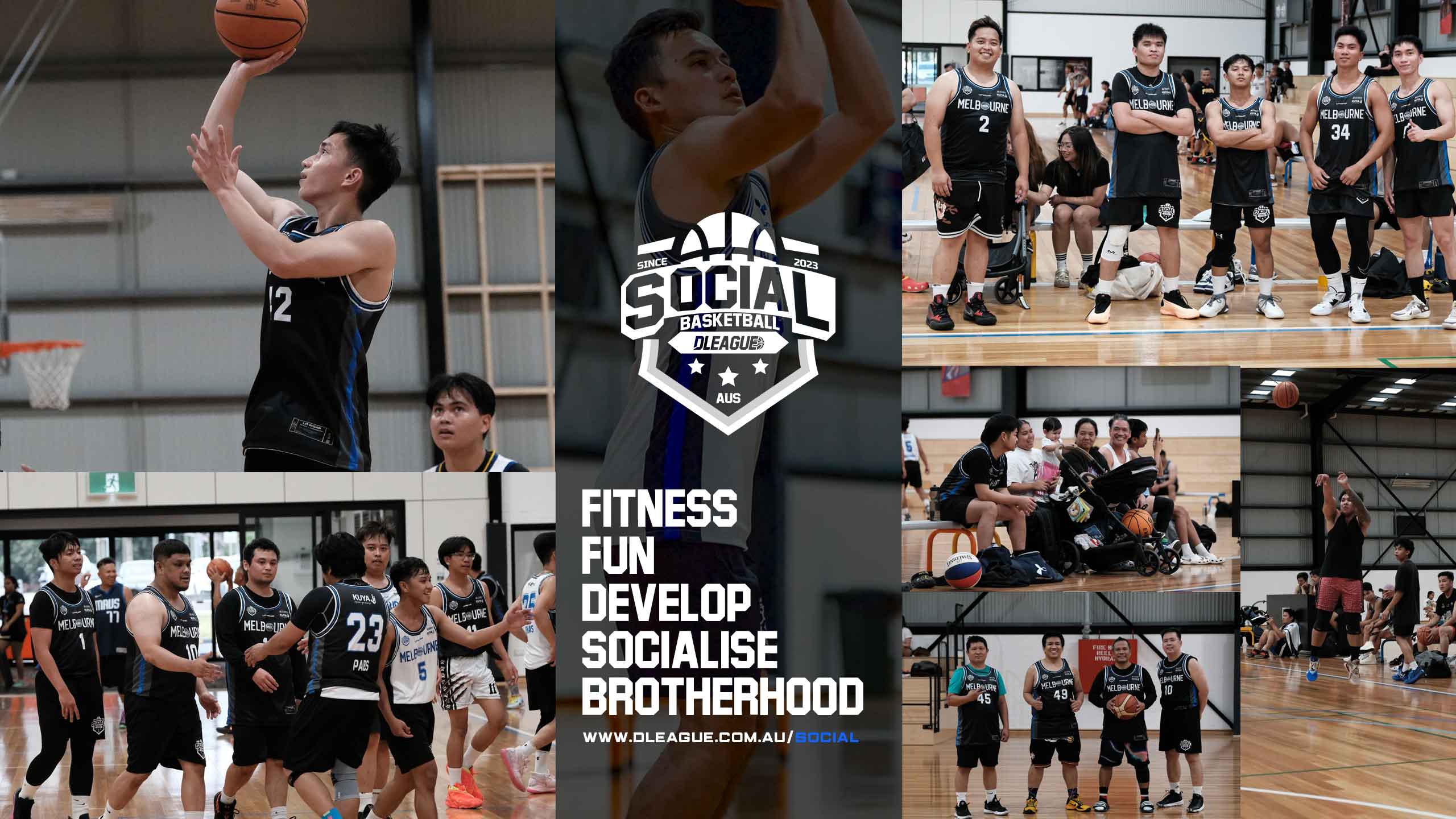 Social Basketball League - DLeague Australia - DLeague Australia Basketball